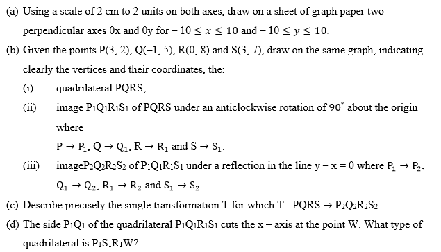 General Mathematics Paper 2, WASSCE (PC 2ND), 2018